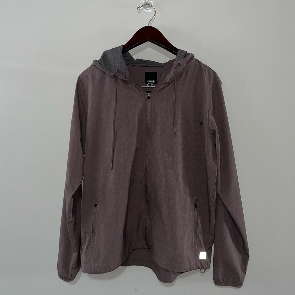 Womens Vouri Outdoor Trainer Zip Up Rip Stop Shell Hoodie Size XL (0944)